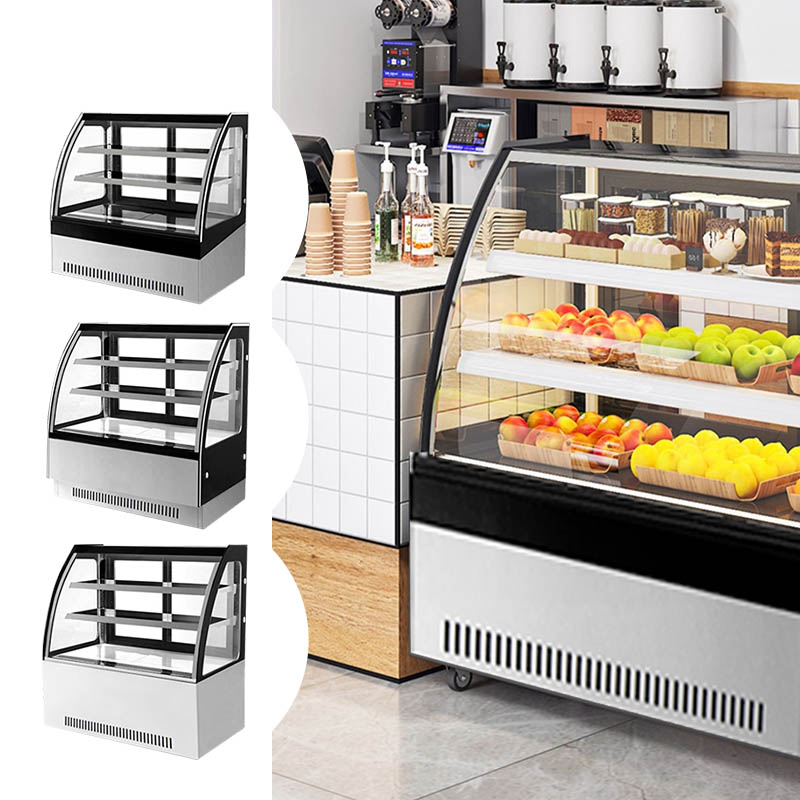 Bread food display cabinet